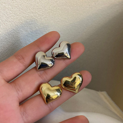 Bold Heart Earrings