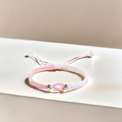 For Granddaughter - Grandmother & Granddaughter A link That Can Never Be Undone Handmade Braided Bracelet