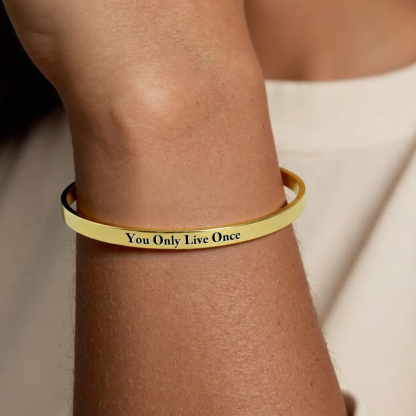 For Self - You Only Live Once Bracelet