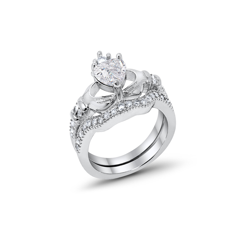 Stacking Claddagh Ring