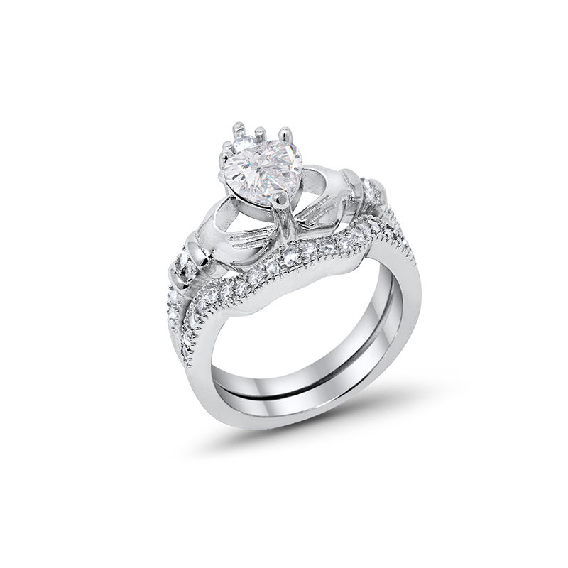 Stacking Claddagh Ring