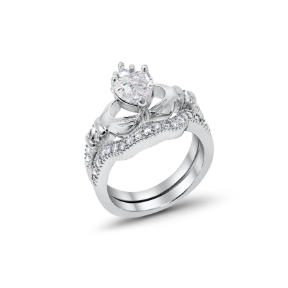 Stacking Claddagh Ring