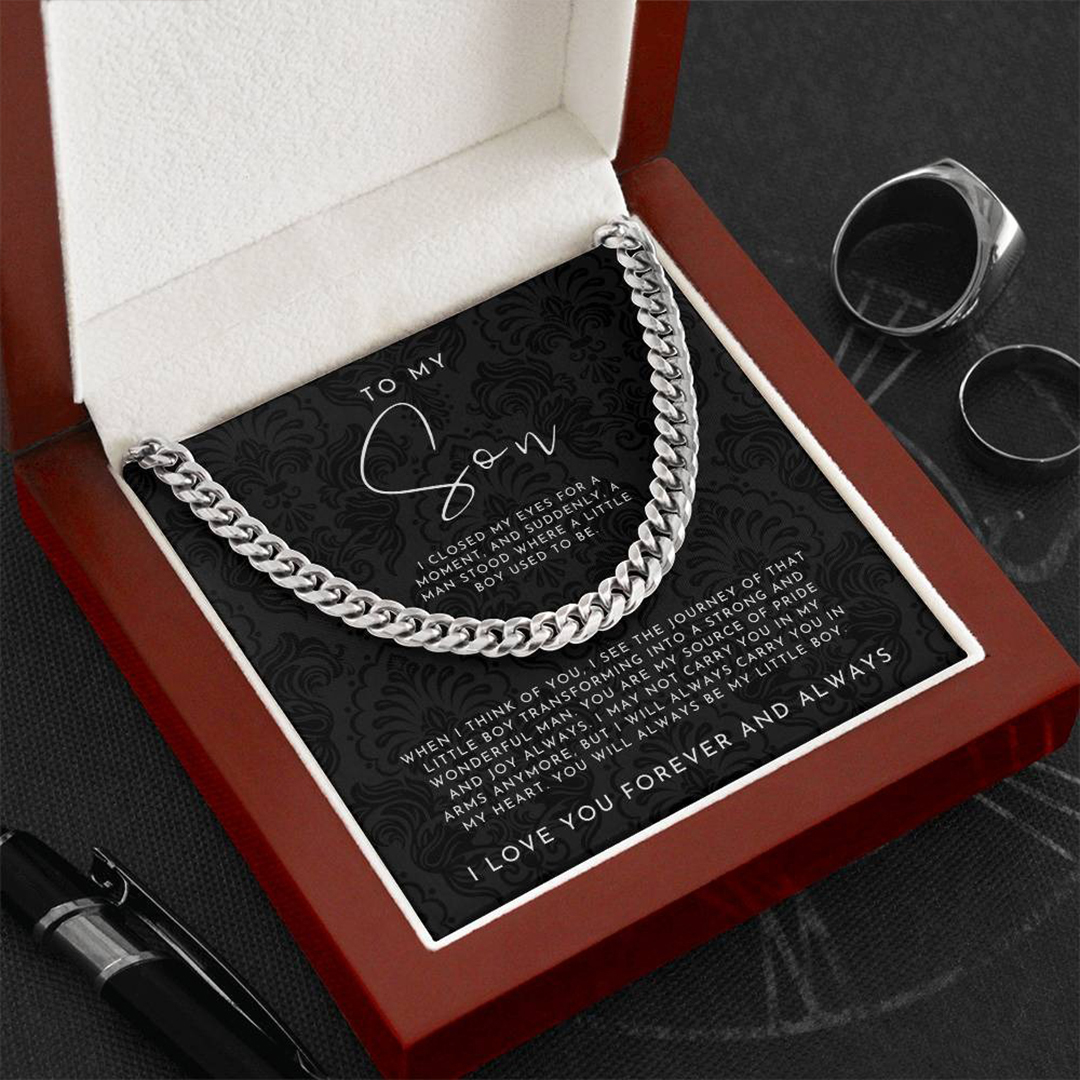 For Son - I love you forever and always Necklace