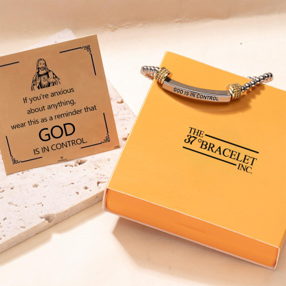 God is in Control Bracelet,