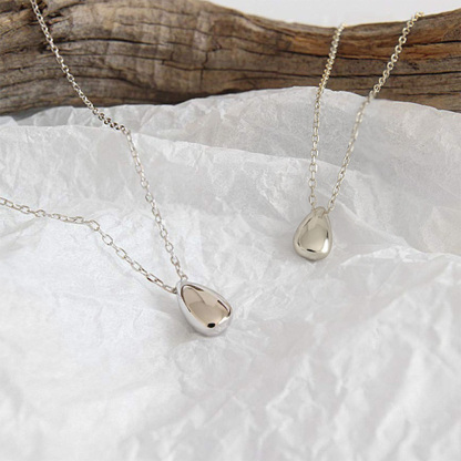 Memorial Tear Pendant Necklace 