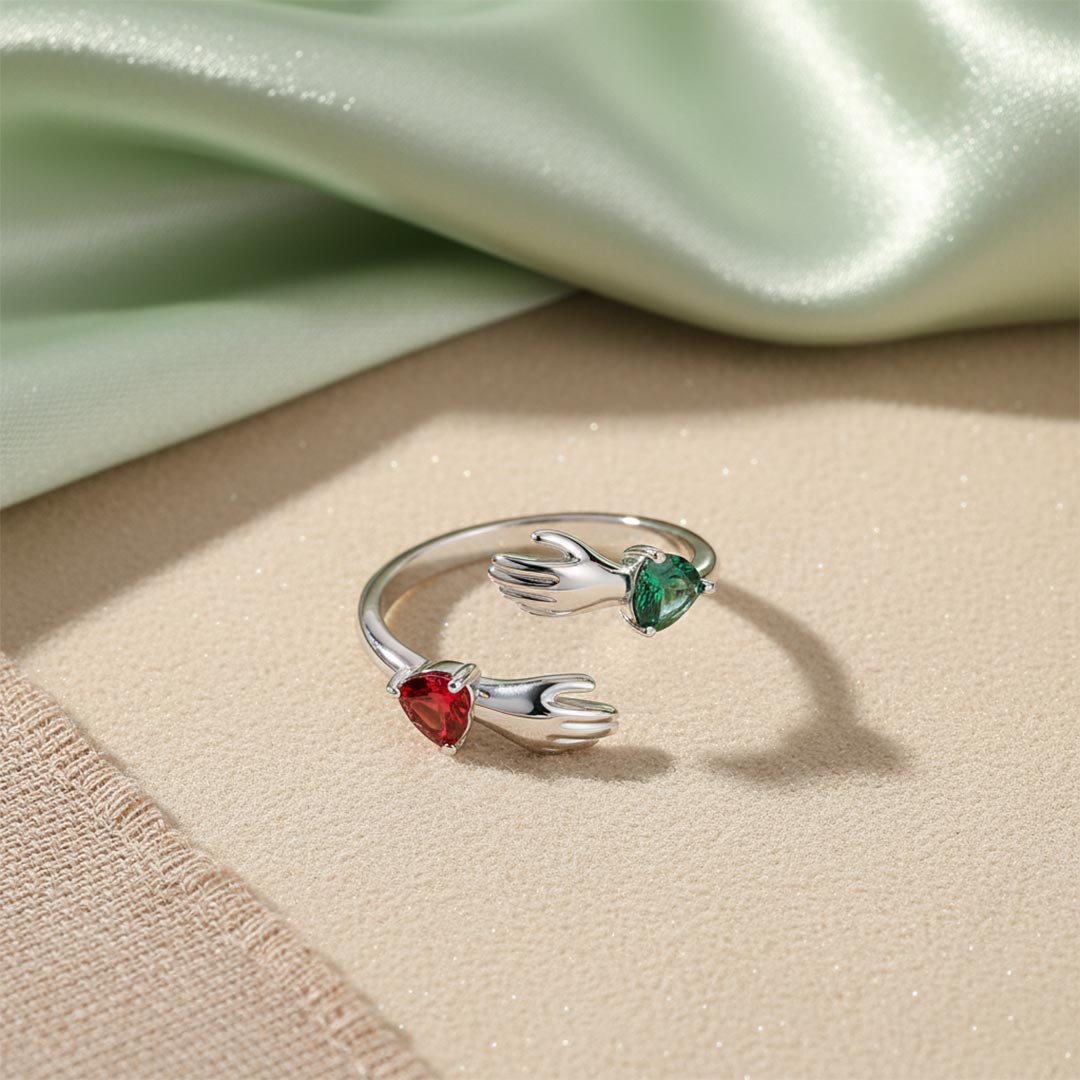 For Granddaughter - You Are Always In Mine Custom Birthstone Ring