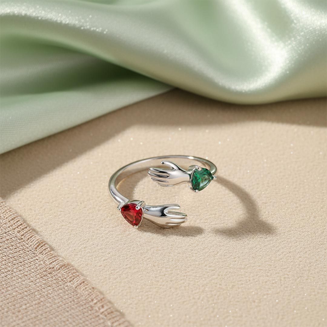 For Granddaughter - You Are Always In Mine Custom Birthstone Ring
