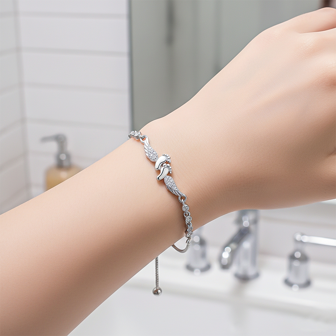 Mama of an Angel Memorial Bracelet