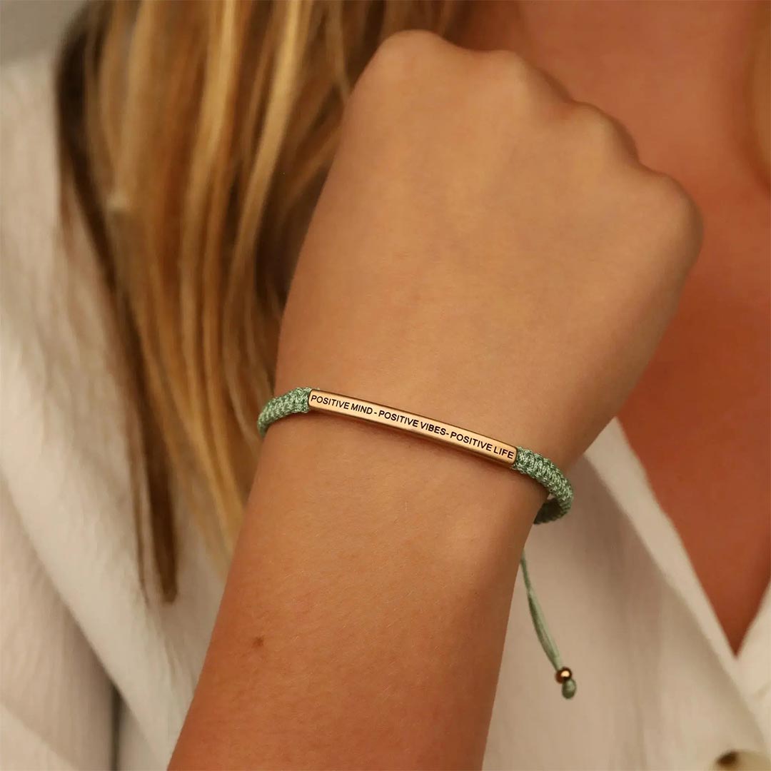 Mental Health Awareness Braided Bracelet