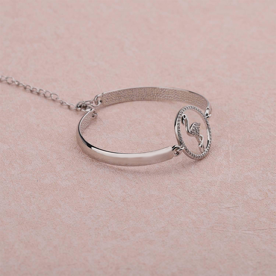Never Forget How Flamazing You Are Flamingo Bracelet
