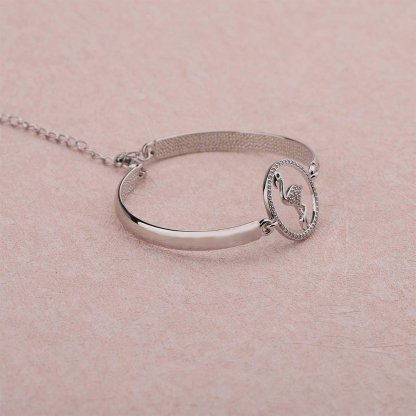 Never Forget How Flamazing You Are Flamingo Bracelet