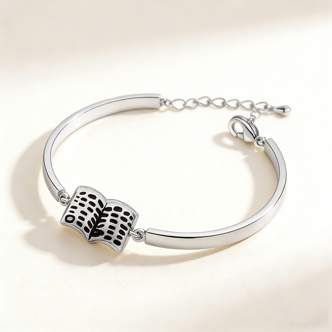 New Beginnings Book Bracelet