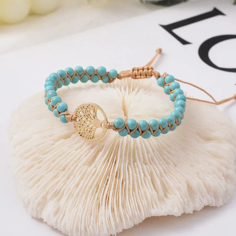 For Mother -Family Tree Beads Bracelet