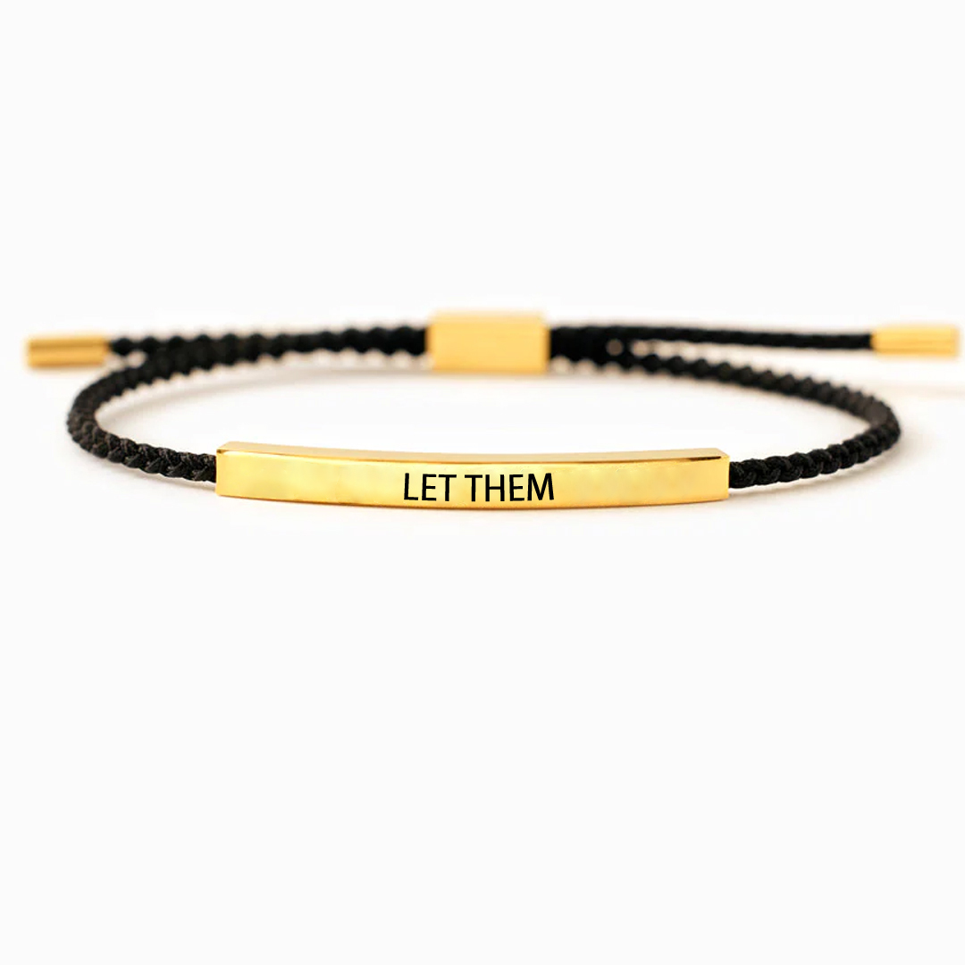 Let Them Tube Bracelet
