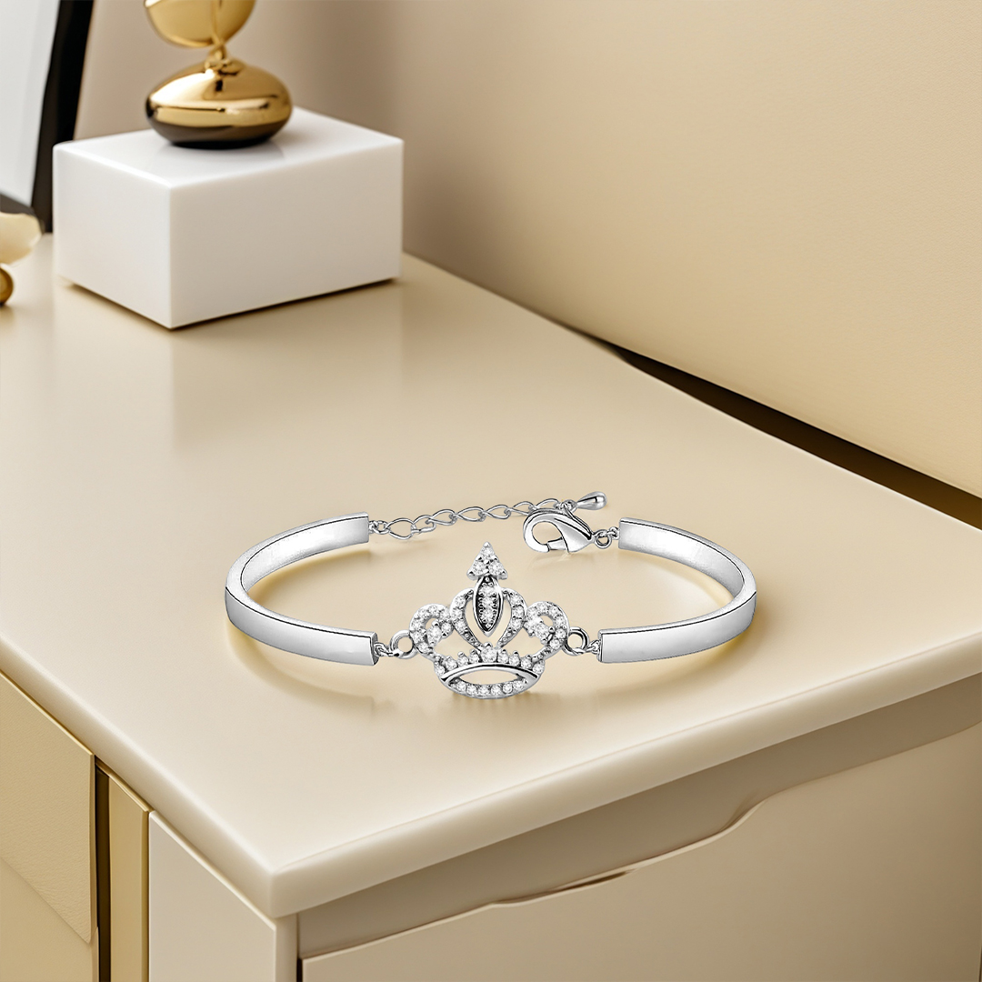 For Friend - Straighten Your Crown Crown Bracelet