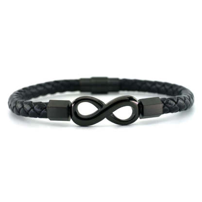 For Love - Remember Whose King You Are And Straighten Your Crown Infinity Bracelet