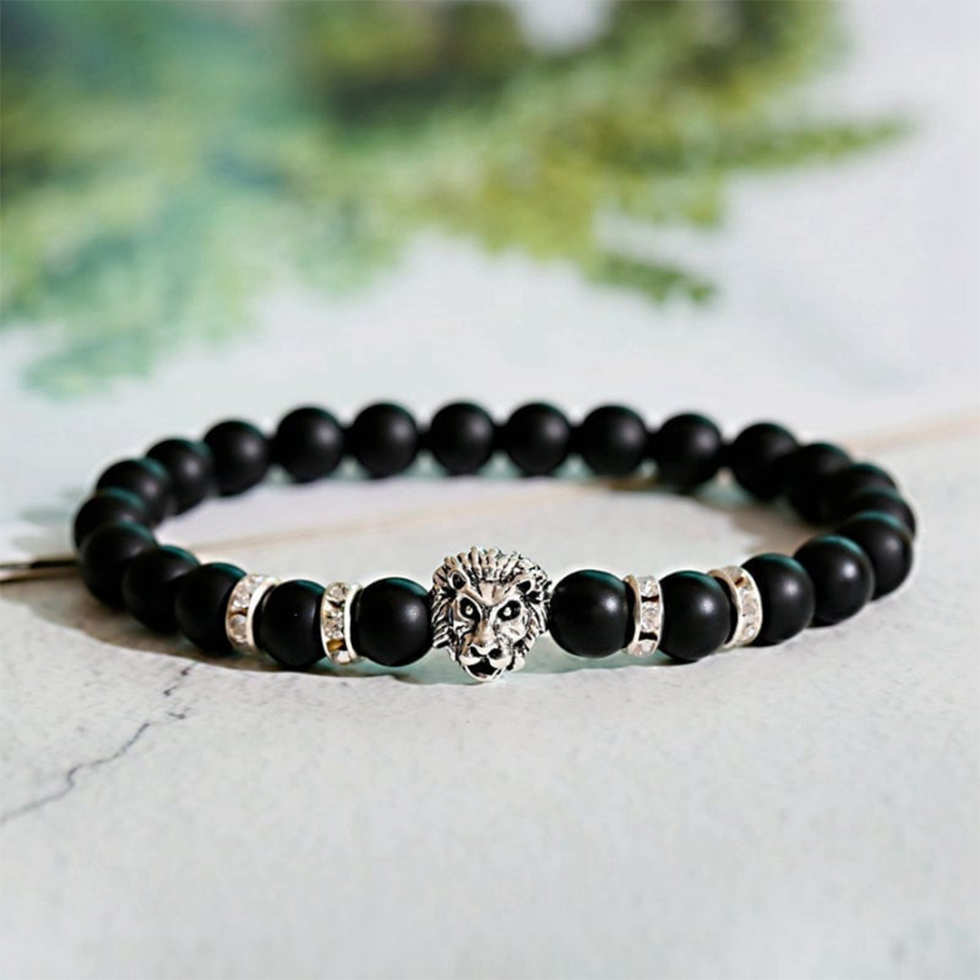For Son - This OLD LION Will Always Have Your Back Lion Bracelet