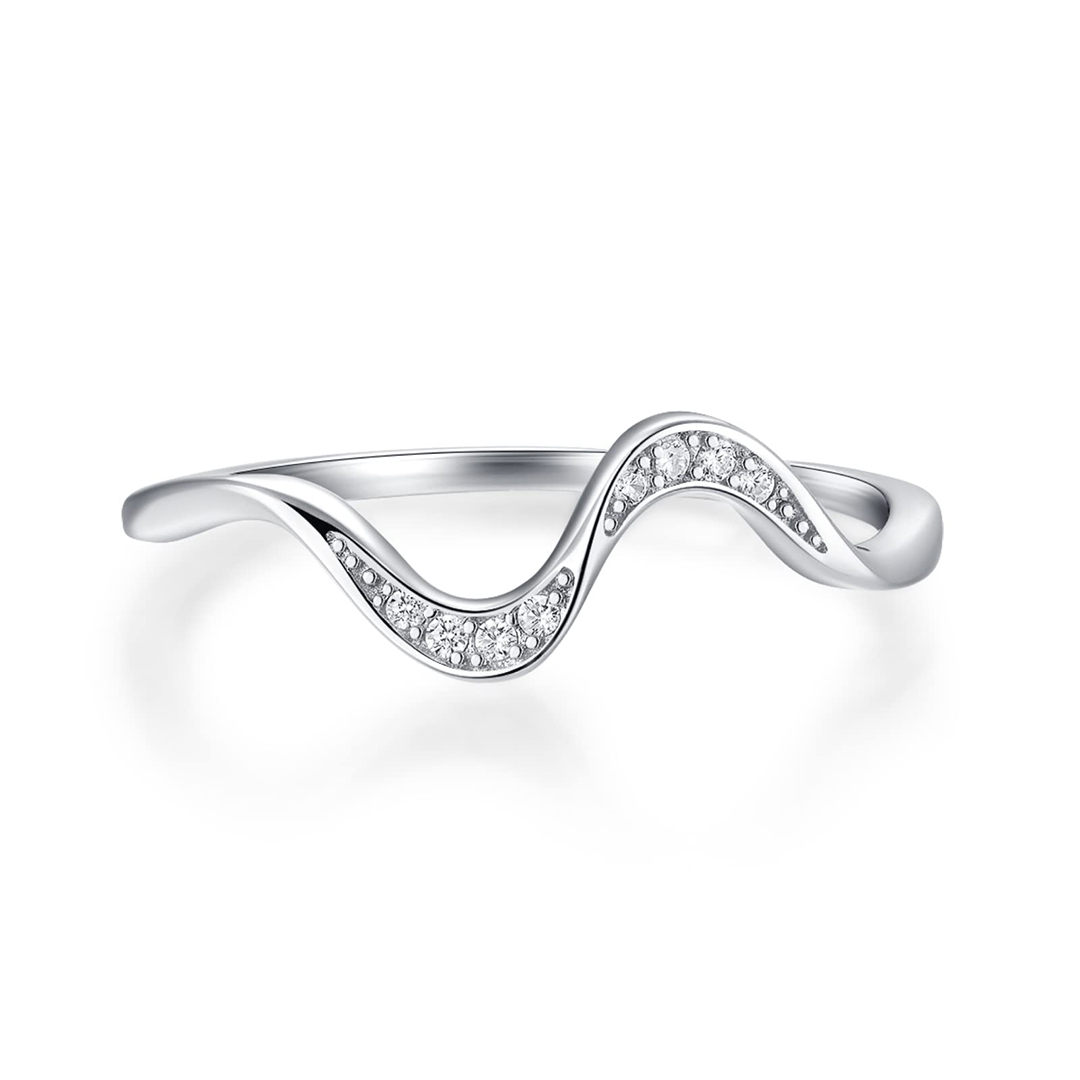 For Self - You've Survived Too Many Storms Wave Ring