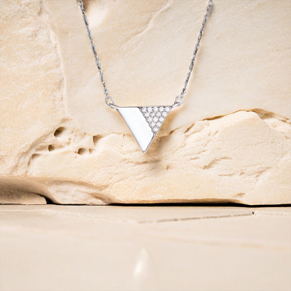 For Friend - My Badass Tribe Triangle Necklace