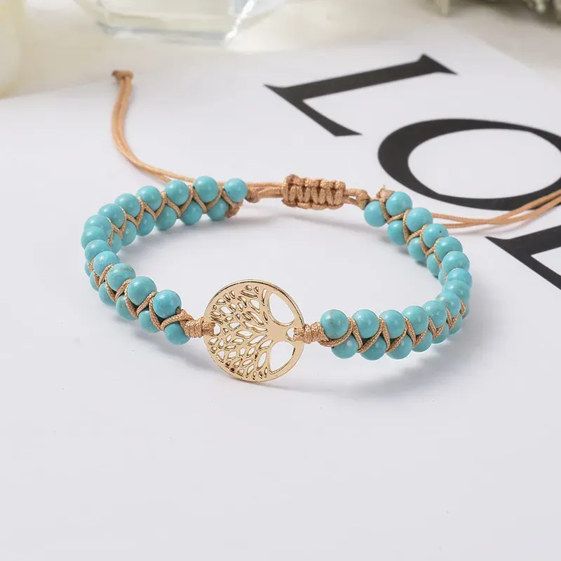 For Mother -Family Tree Beads Bracelet