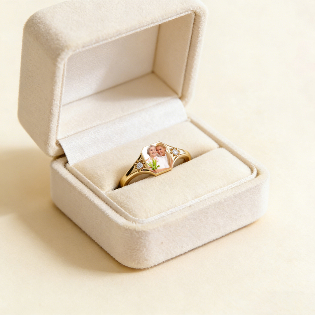 I’m So Proud Of You Photos And Birthstone Custom Ring