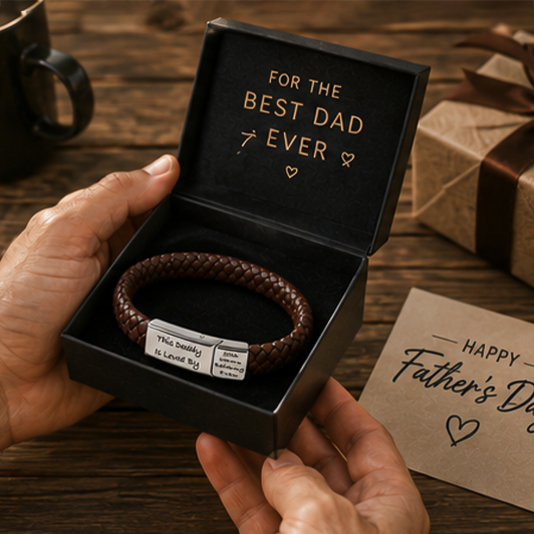 For Father - This Dad Is Loved By... Customizable Bracelet