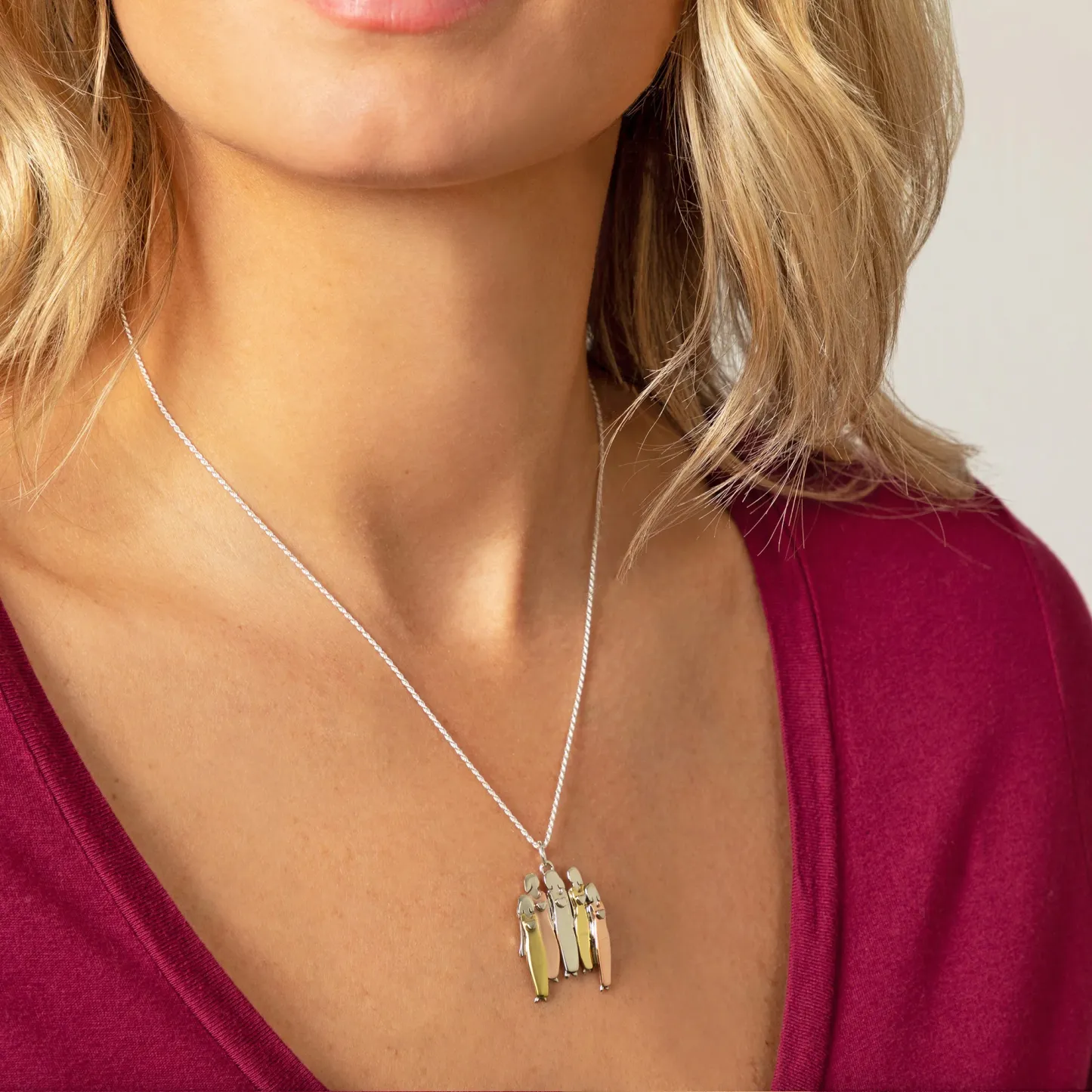 For Sister - A Sister Is God's Way Of Making Sure We Never Walk Alone Sisters and Star Pendant Necklace