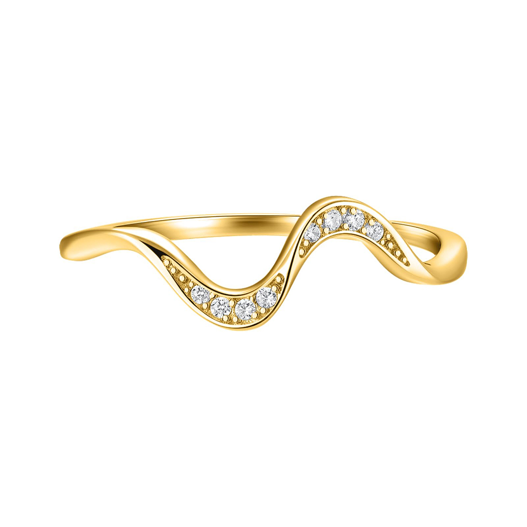 For Self - You've Survived Too Many Storms Wave Ring