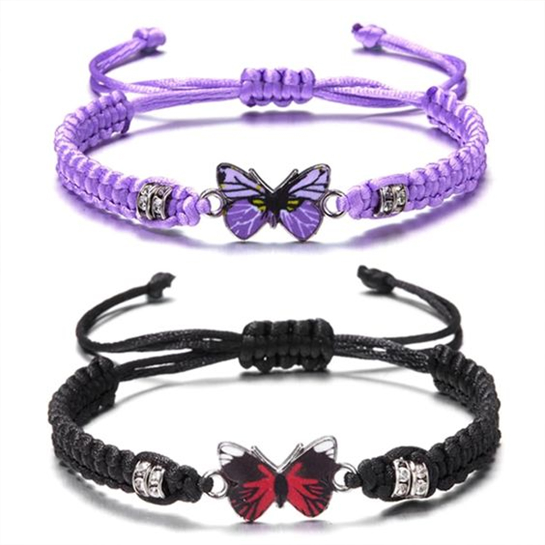 For Memorial - They Fly With Us Every Day Butterfly Bracelet
