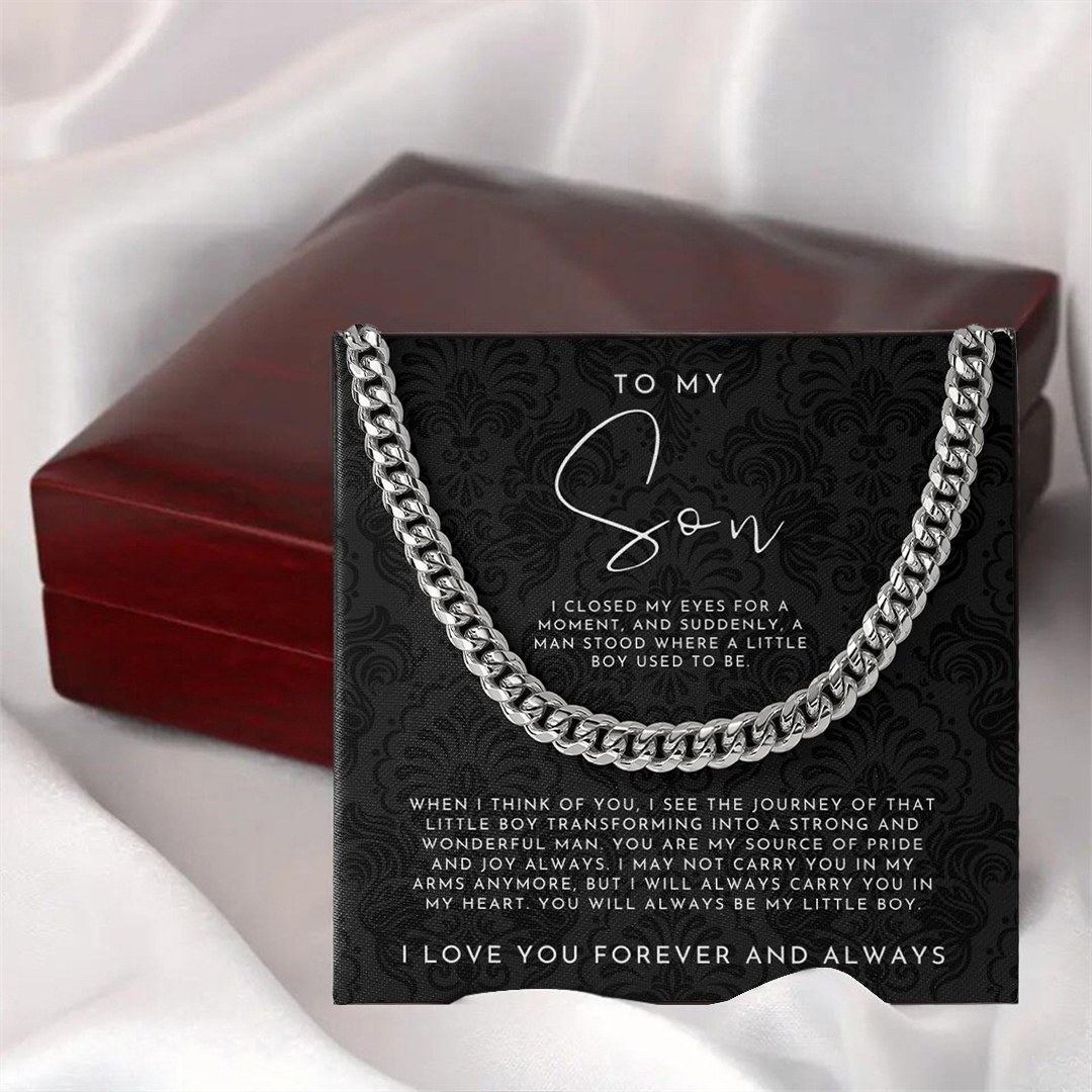 For Son - I love you forever and always Necklace