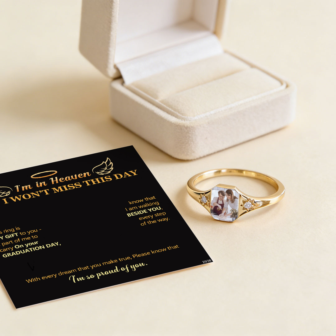 I’m So Proud Of You Photos And Birthstone Custom Ring