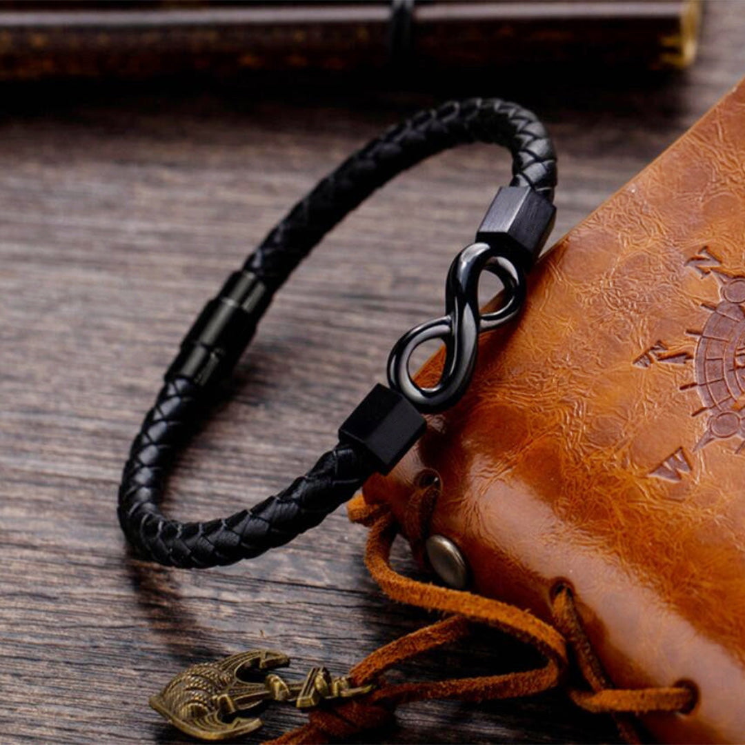 For Love - Remember Whose King You Are And Straighten Your Crown Infinity Bracelet