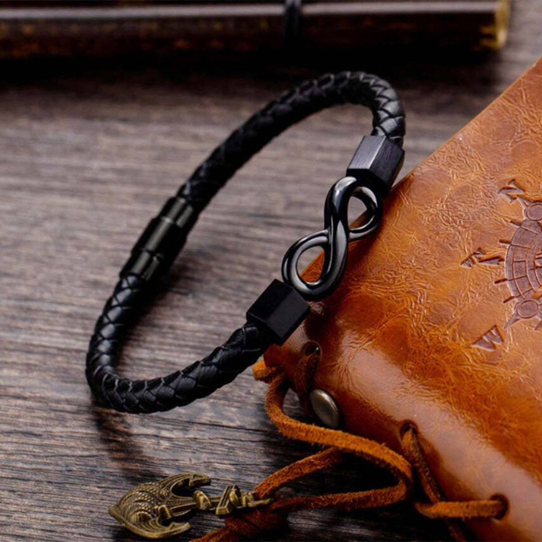 For Love - Remember Whose King You Are And Straighten Your Crown Infinity Bracelet