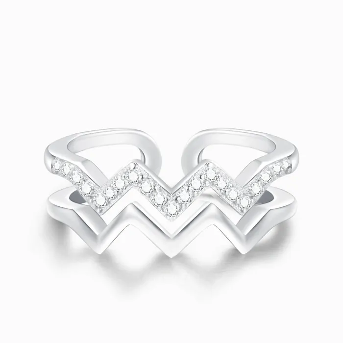 For Daughter - Highs and Lows Ring