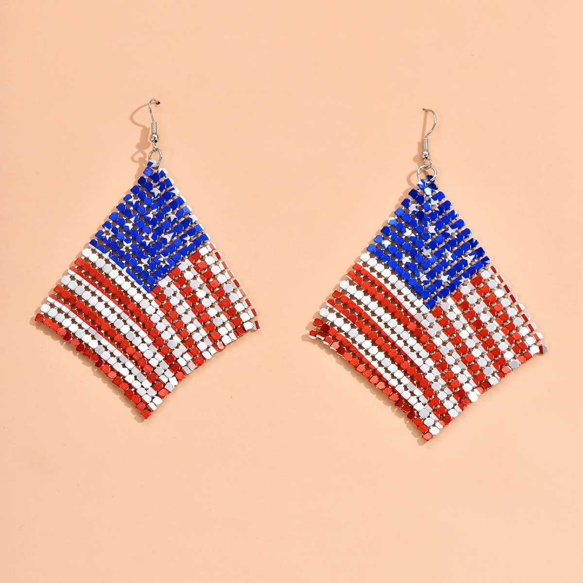 US Flag Earrings