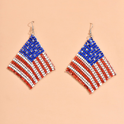 US Flag Earrings