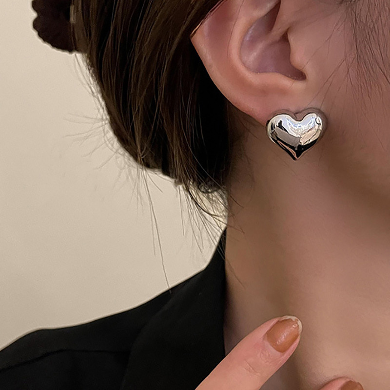 Bold Heart Earrings