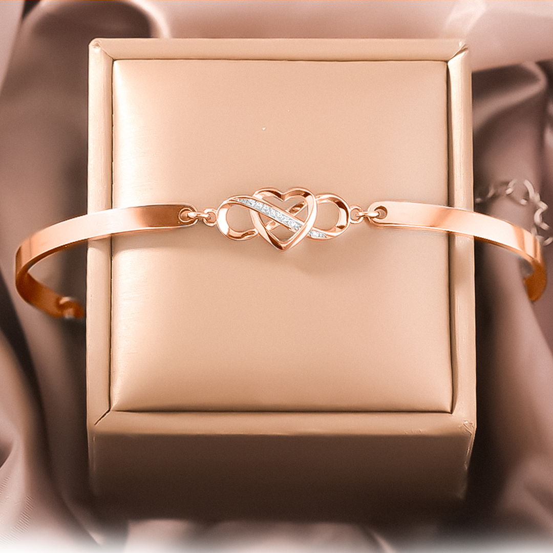 For Granddaughter - Always Shine Like The Brightest Star Infinity Bracelet