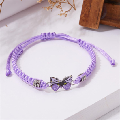 For Memorial - They Fly With Us Every Day Butterfly Bracelet