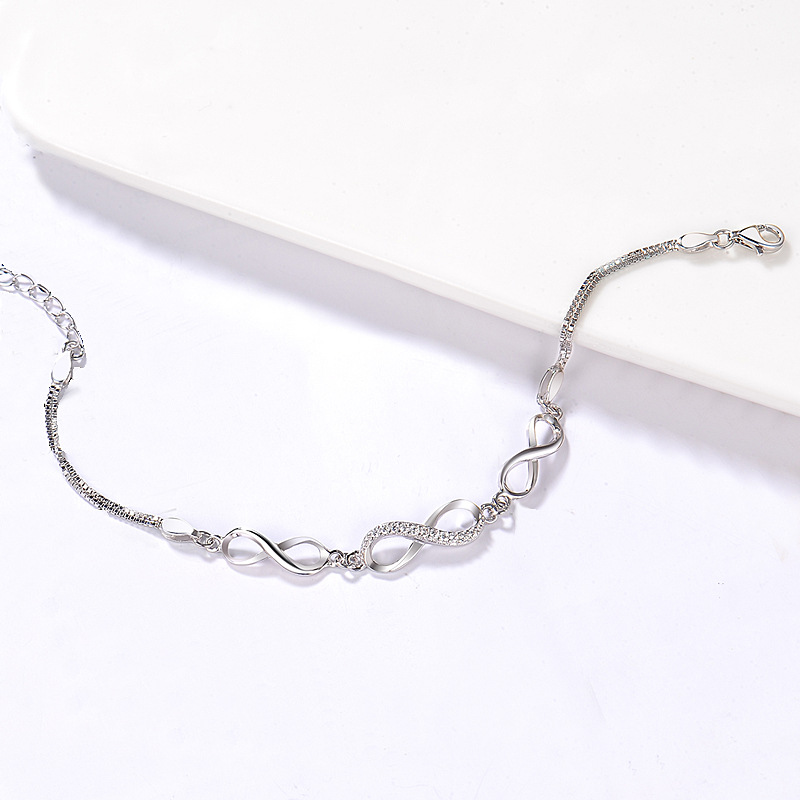 For Love - I Love You To The Moon And Back Infinity Bracelet