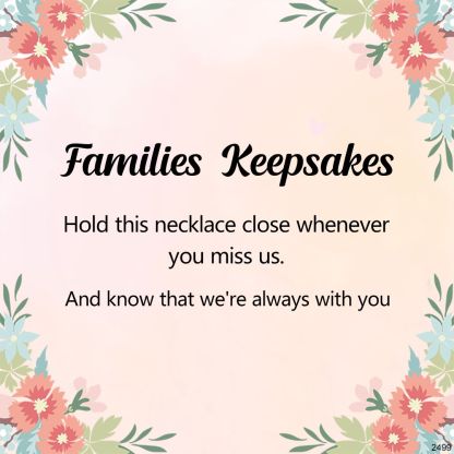 We're Always With You Custom 1-4 Birthstones and Names Bracelet