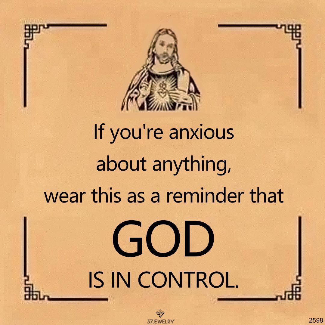 God is in Control Bracelet,