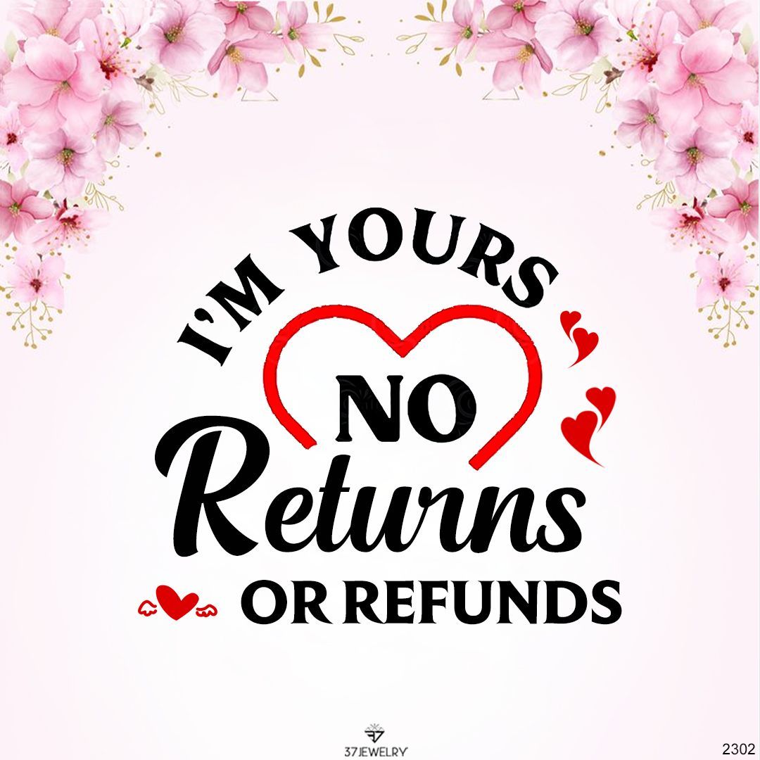 For Love - I'm yours no returns & no refunds Infinity Bracelet