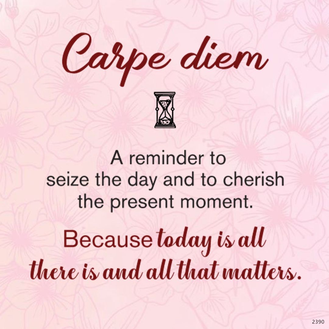 Carpe Diem Lotus Ring