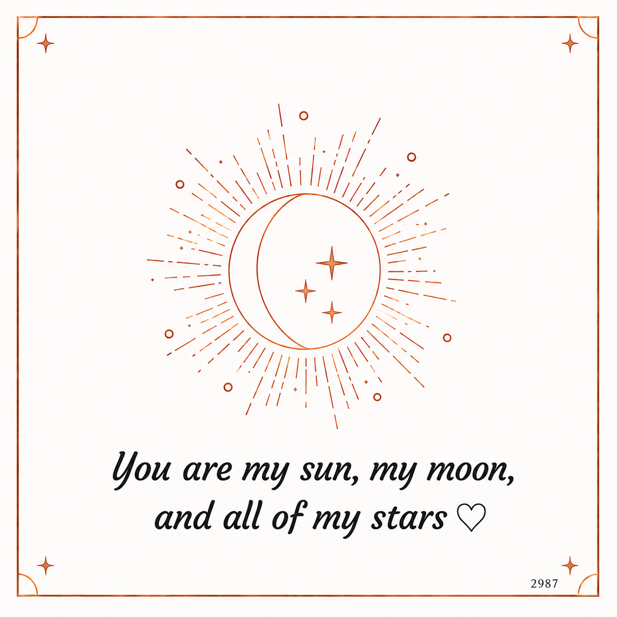 For Friends - Sun & Moon necklace