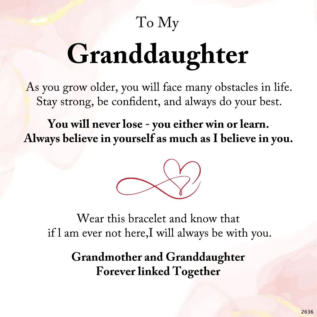 Grandmother and Granddaughter Forever linked Together Peach Blossom Knot Bracelet