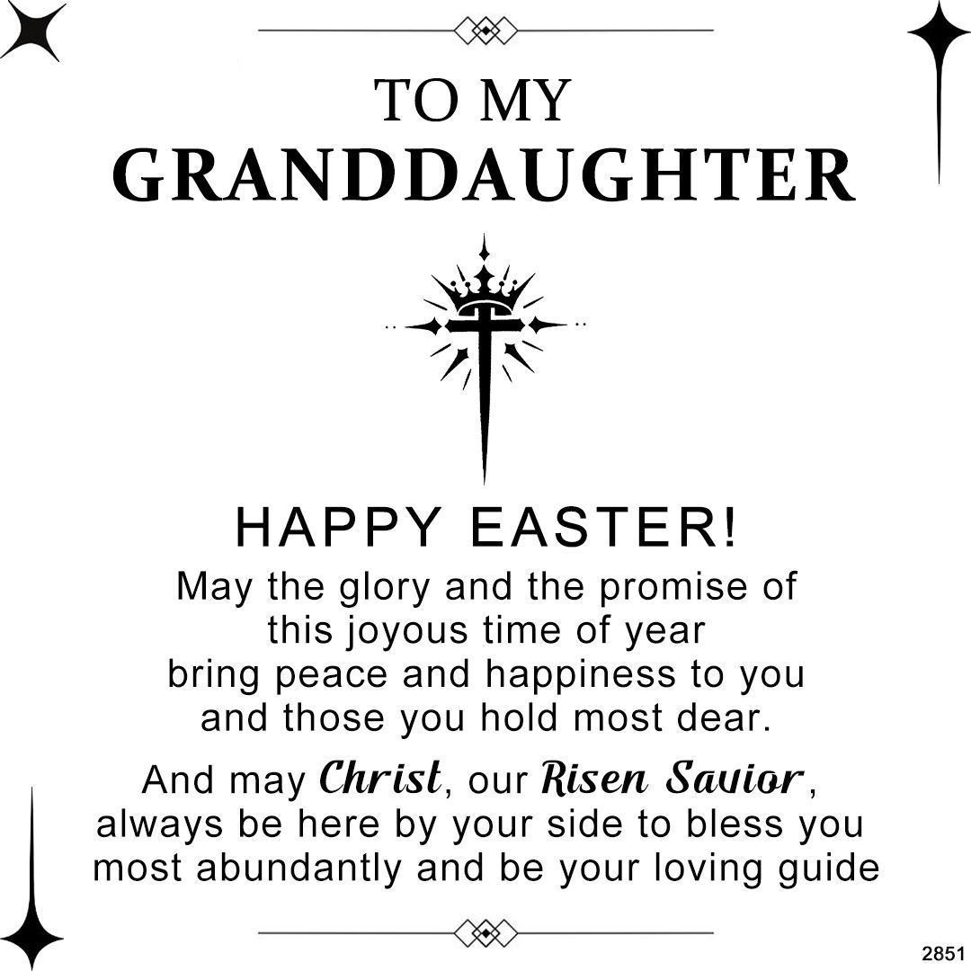 For Granddaughter- HAPPY EASTER Beaded Bracelet