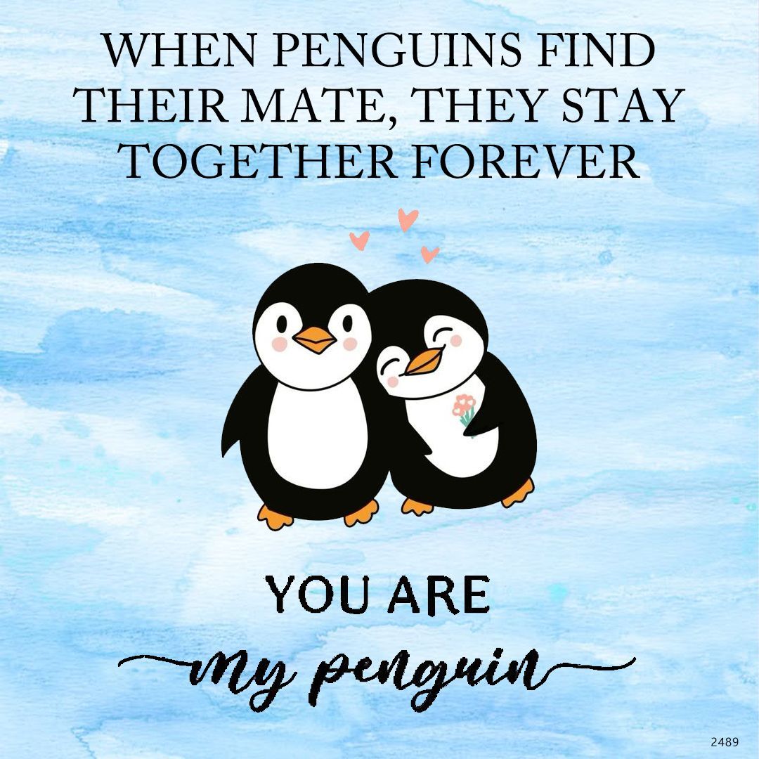 For Friends - You Are My Penuin Necklace