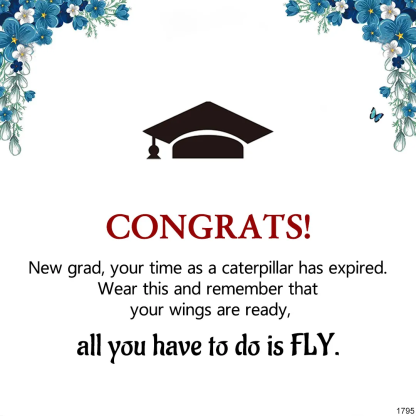 Congrats! All You Have To Do Is FLY Butterfly Bracelet