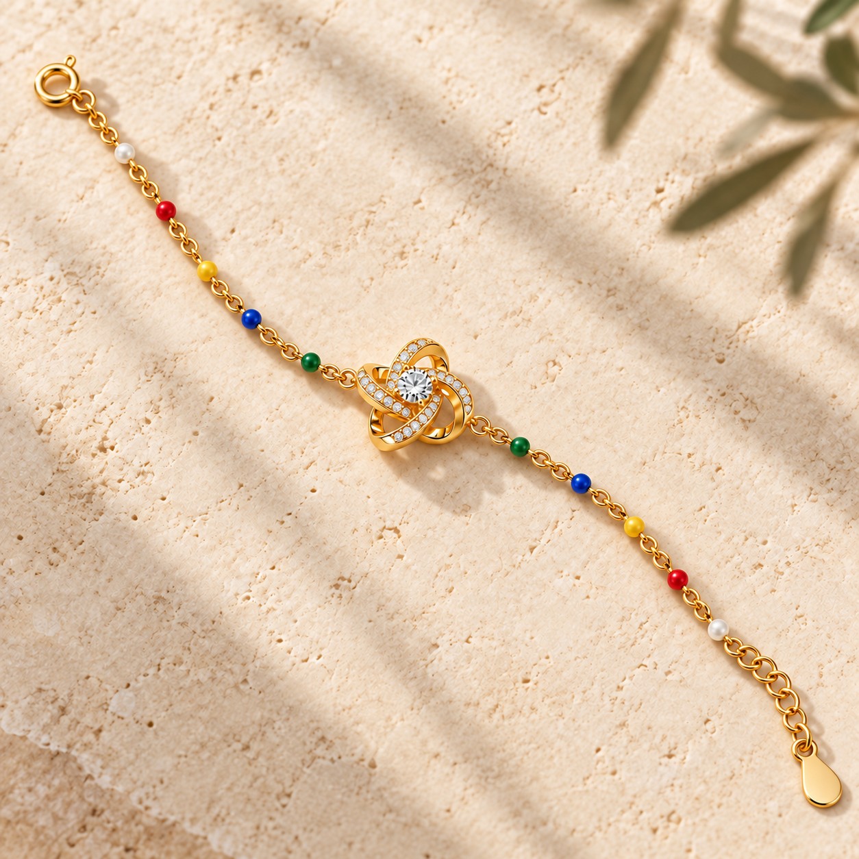Our friendship is a knot that can never be untied Knot Bracelet